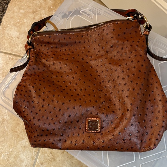 Dooney & Bourke Brown Hobo Bag - Picture 13 of 15